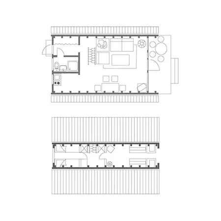 Ferienwohnpark Nurdachhaus Typ 7 Nd 40 * Immenstaad am Bodensee
