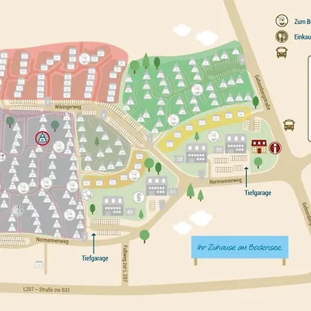 Ferienwohnpark Nurdachhaus Typ 7 Nd 40 Immenstaad am Bodensee